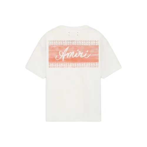 AMIRI SS25 T-Shirt Унисекс Белый