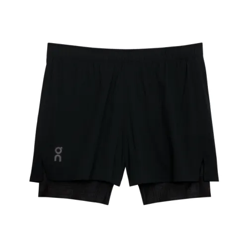 On Pace Повседневные шорты Мужские Черные