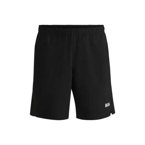 BOSS Повседневные шорты унисекс черные