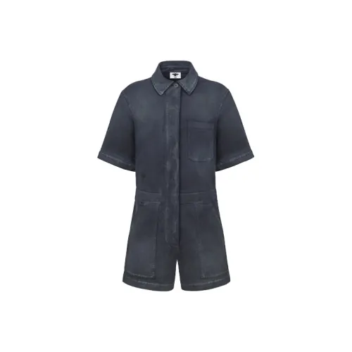 DIOR Темно-серый Женское боди