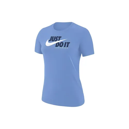 NIKE Синие Женские Футболки
