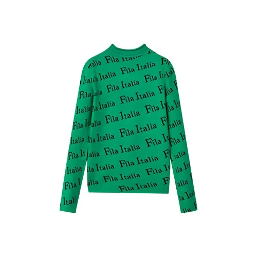 FILA Deep Green Tea Женские Свитеры