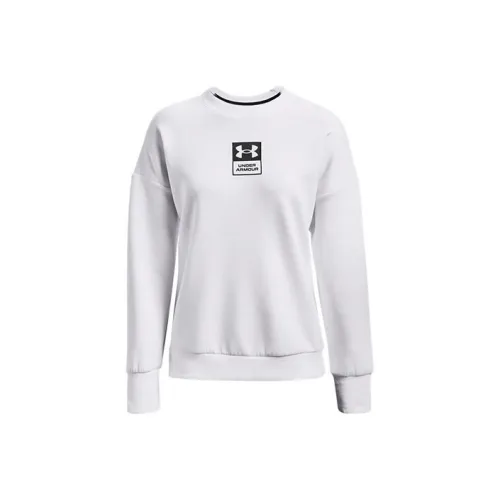 Under Armour Белый цвет вершины Женские Свитшоты
