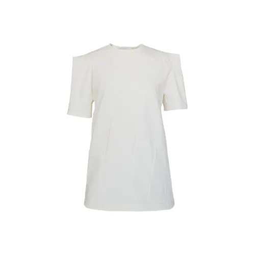 SIQIZ Экрю Женские Т-рубашки