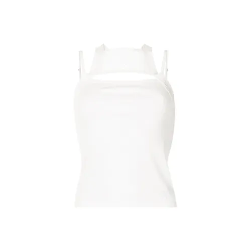 DION LEE Белые Женские Камисоли