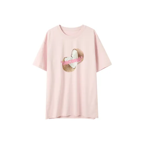 3COLOUR T-Shirt Женская Вишневый цветок Розовый