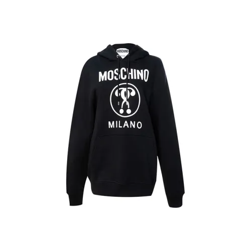 MOSCHINO Черные Женские Свитшоты
