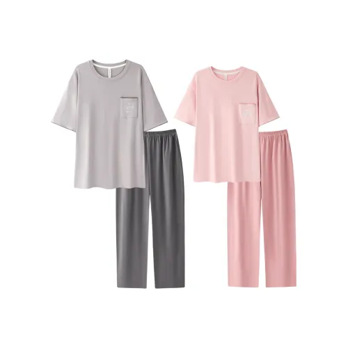 ROMANTIC·SPRING Пижамный комплект Унисекс Цвет на изображении