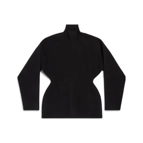 Balenciaga Свитер Регулярный крой Женский Черный