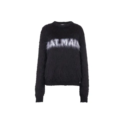 BALMAIN Черные Женские Свитеры