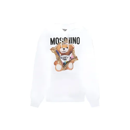 MOSCHINO Белый Женские Свитшоты