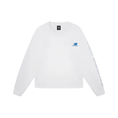 New Balance совместный бренд Leisure Life Толстовка Женская Белая