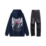 Темно-синий + Черный