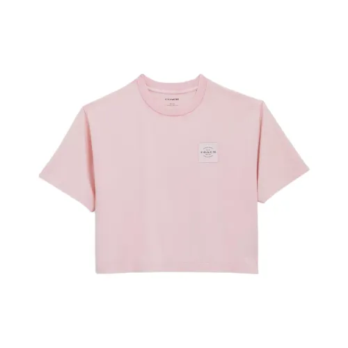 COACH Розовые Женские Т-рубашки