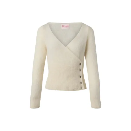 Rouje FW24 MARSHALL Кардиган Свитер Женский Бежевый