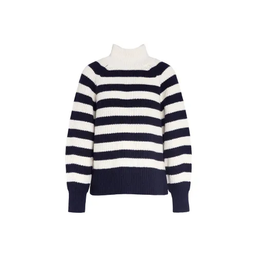 BARBOUR Silverdale Вязаная модель JUMPER Свитер Женская Белый Черный