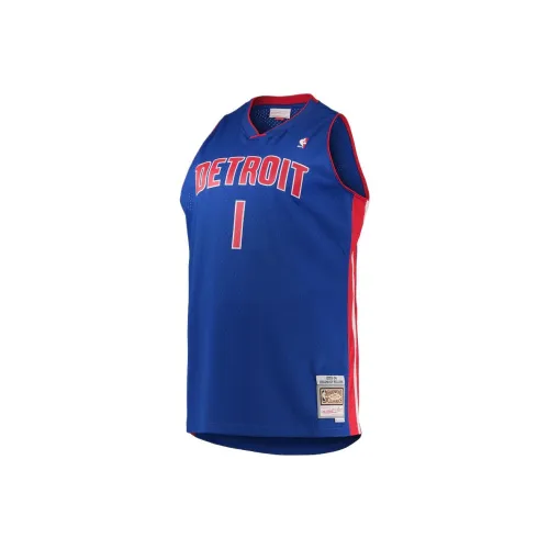 NBA Billups Синий Detroit Pistons Баскетбольная Джерси Мужская Синяя