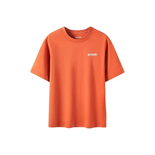 OUTDOOR PRODUCTS Обычная футболка женская красный чай