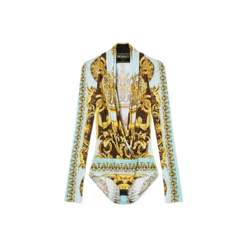 VERSACE x FENDI VERSACE SS22 Комбинезон Женский Золотой