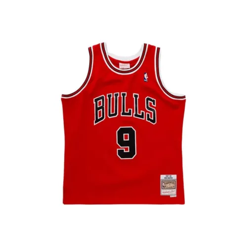 MITCHELL NESS Mitchell Ness NBA series FW24 Баскетбольная Джерси Мужская Красная
