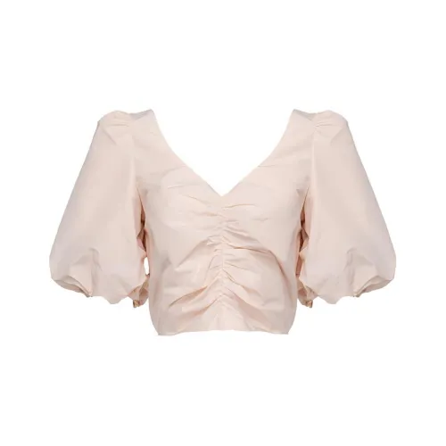 PINKO Светло-бежевые Женские Рубашки