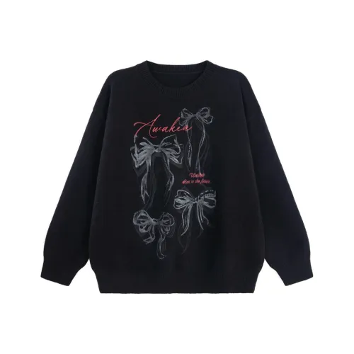 UNIFREE Черные Женские Свитера