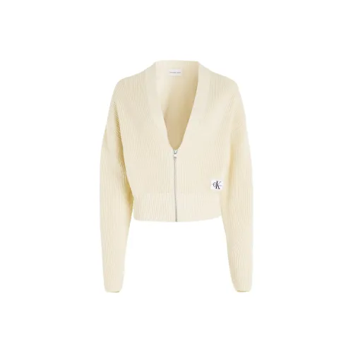 Calvin Klein Трикотаж Европейская версия Женские Ванильный