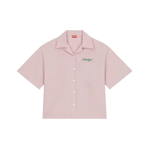 KENZO Nigo Drop4 POPPY Flower SS22 Рубашка Женские Розовый