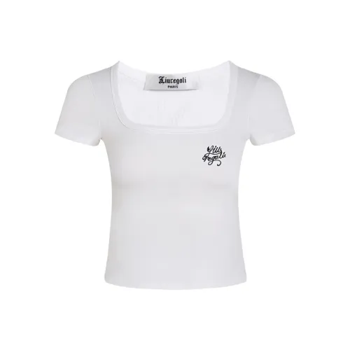 LIUREGALI T-рубашка Женская Белая
