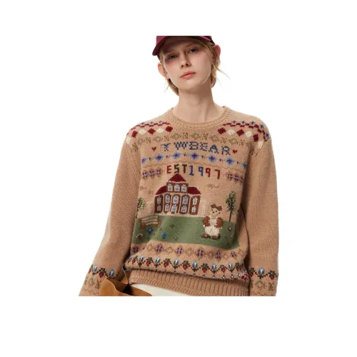 Teenie Weenie Свитер Женский Хаки