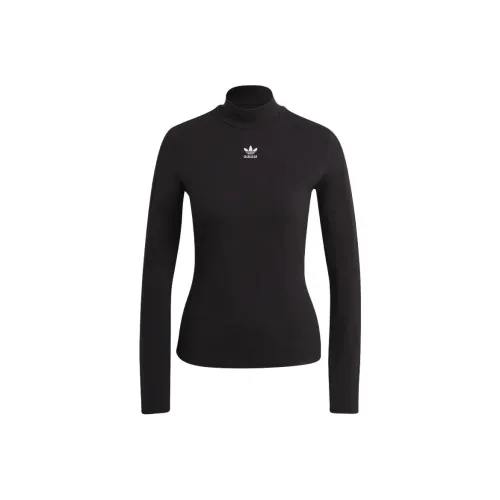 Adidas Originals Essentials Черные Женские T-рубашки