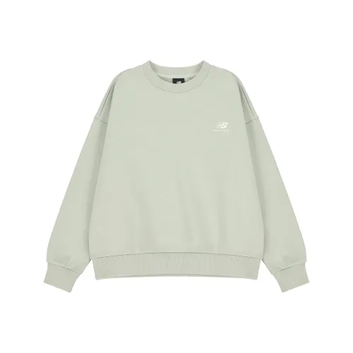 New Balance Светло-зеленый Женские Свитшоты