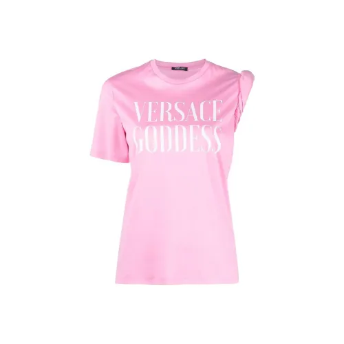 VERSACE Розовые Женские Футболки