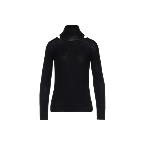 Yohji Yamamoto Черные Женские Свитера