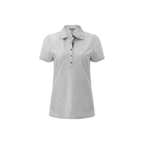 Burberry Поло Женское Серое