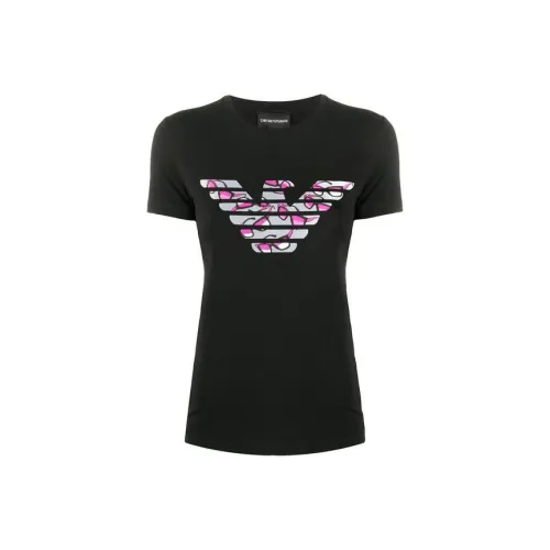 EMPORIO ARMANI Черные Женские Футболки