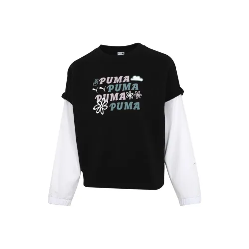 PUMA Черные Женские Толстовки