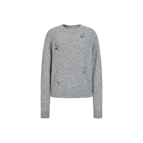 JZ. ANNAKRO Свитер Женский Серый