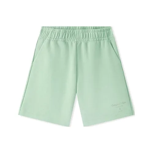 Skechers Knitshorts Серый Вода Зеленый/05R7 Мужские Повседневные Шорты