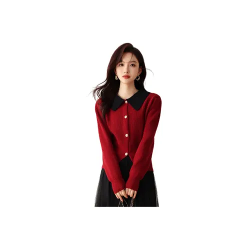 X MOOM Свитер Женские Бордовый