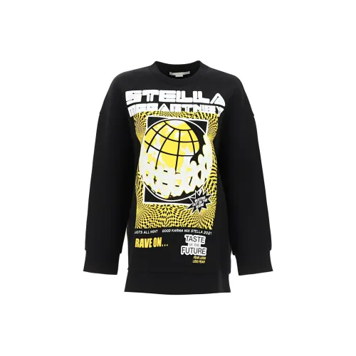 STELLA MCCARTNEY Черный Женские Свитшоты