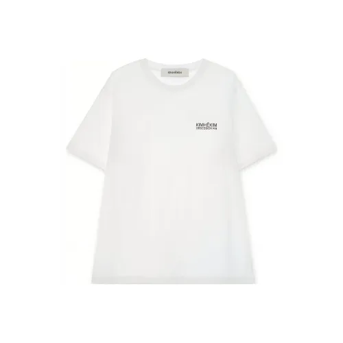 KIMHEKIM SS24 Obsession N0,8 T-Shirt T-Shirt Женская Белый White