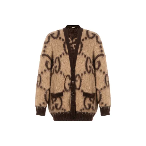 GUCCI Коричневый Женский Трикотаж