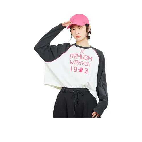 MUGUOGUOMU T-Shirt Женская Свободного кроя