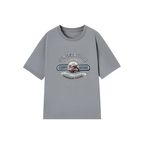 EICHITOO T-рубашка Женская Средняя Серая