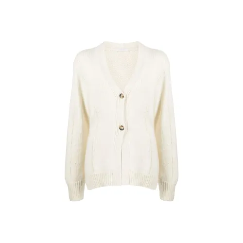 Helmut Lang Свитер Женский Айвори Белый