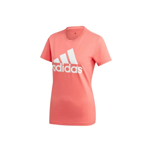 Adidas MUST HAVES Стандартная футболка женская блестящий красный