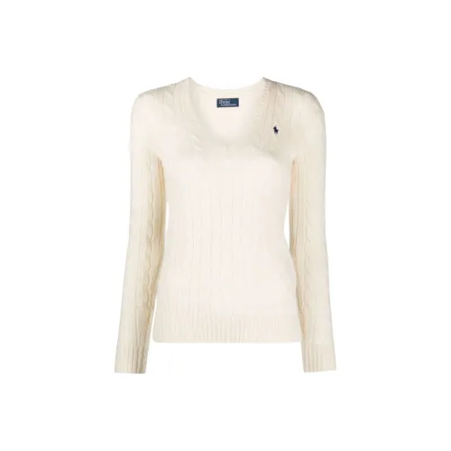 Polo Ralph Lauren FW21 Кашемировый свитер Женский Белый