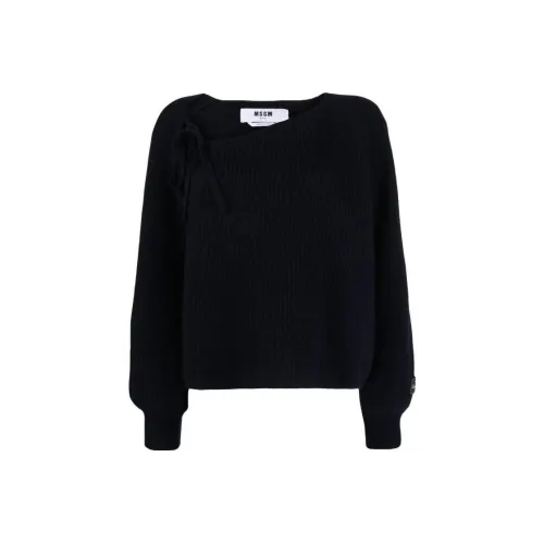 MSGM Черные Женские Свитеры