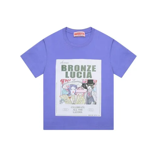 Bronze Lucia Фиолетовые Женские Рубашки T
